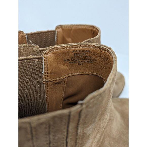 Lucky Brand Women's LP Pelerton Ankle Boots Pull On Suede Brown Size 8M NWOB - Picture 5 of 10
